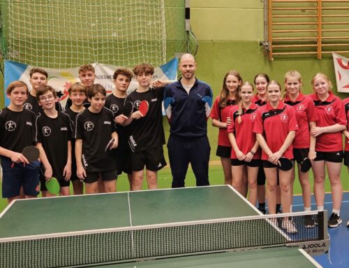 Unsere Schule dominiert den Tischtennis-Regionalentscheid